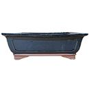 37 cm - Vaso Muzai Blu, Verde & Avorio Ceramica Economy - 49,00 €