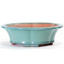 20,5 cm - Vaso Esagonale Lotus Verde  - 24,90 €