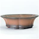 20,5 cm - Vaso Esagonale Lotus Gres Giapp. - 24,90 €