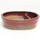 26 cm - Vaso con Laghetto Bordeaux Ceramica - 21,90 €