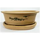 29 cm - Vaso Moroi con sottovaso Gres Cina - 49,90 €