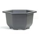 28,5 cm - Vaso China Esagonale in plastica - 6,90 €